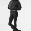 Foxy Puffer Jacket - Black