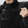 Foxy Sherpa Jacket - Black