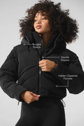 Glacier Puffer – Black