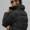 Gold Rush Puffer - Black