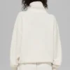 Hazy Mock Neck Pullover - Ivory