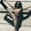 High-Waist Airlift Legging - Light Cocoa