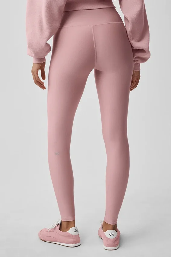 High-Waist Airlift Legging - Vintage Pink