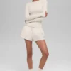 High-Waist Socialite Short - Bone
