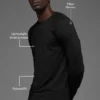 Idol Crewneck Long Sleeve - Black