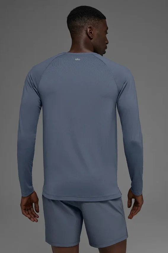 Idol Crewneck Long Sleeve - Bluestone