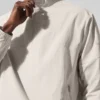 Light Weight Takeaway Track Pullover - Bone