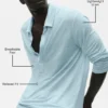 Linen Jersey Coastal Long Sleeve Pullover - Seaside Blue
