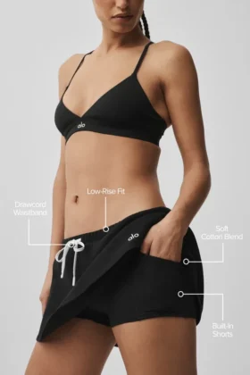 Low-Rise Fan Favorite Micro Skirt – Black