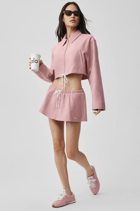 Low-Rise Fan Favorite Micro Skirt - Vintage Pink