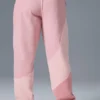 Make Waves Sweatpant - Sunset Pink Tonal