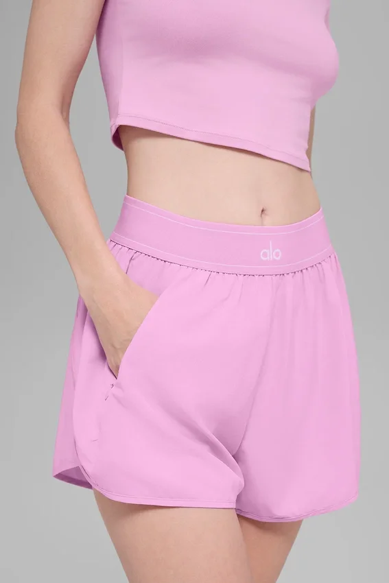 Match Point Short - Candy Heart Pink