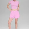 Match Point Short - Candy Heart Pink