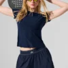 Match Point Short - Navy