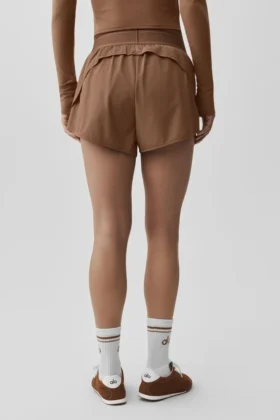 Match Point Short – Sun Kissed Brown