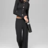 Mid-Rise Dreamlight Straight Pant - Black