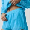 Mid-Rise Go Time Short - Azure Blue