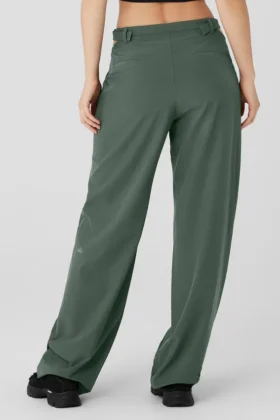 Mid-Rise Showdown Trouser – Dark Cactus