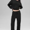 Muse Crew Neck Pullover - Black
