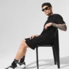 Open-Knit Short - Black
