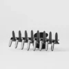 Outline Claw Clip - Black/White