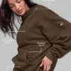 Pinstripe Hoodie - Espresso Pinstripe
