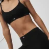 Pointelle Sweater Be Mine Bra - Black