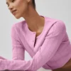 Pointelle Sweater Be Mine Cardigan - Candy Heart Pink