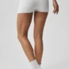 Pointelle Sweater Be Mine Hot Short - Semi Sheer White