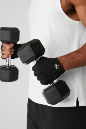 Power Moves Workout Gloves – Black