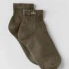 Quarter Crew Street Sock - Olive Tree