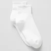 Quarter Crew Street Sock - White