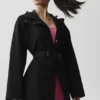 Rain or Shine Long Coat - Black