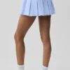 Rally Tennis Skirt - Light Provence Blue