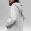 Renown Heavy Weight Full Zip Hoodie - Athletic Heather Grey