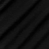 Ribbed Cropped Whisper Cardigan - Black
