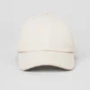 Satin Off-Duty Cap - Creme