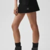 Scholar Knit Cargo Skirt - Black