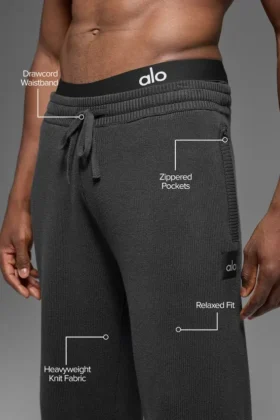 Scholar Straight Leg Sweatpant – Anthracite