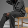 Scholar Straight Leg Sweatpant - Anthracite