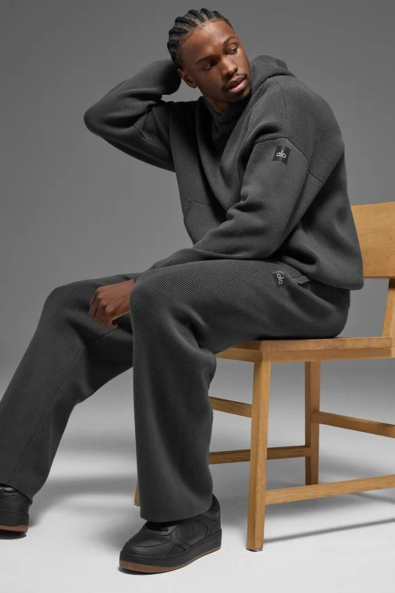 Scholar Straight Leg Sweatpant - Anthracite
