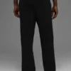 Scholar Straight Leg Sweatpant - Black