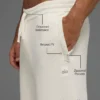 Scholar Straight Leg Sweatpant - Ivory