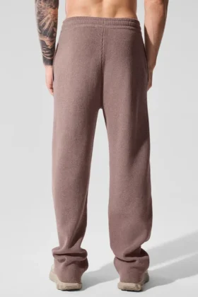 Scholar Straight Leg Sweatpant – Mushroom Heather