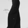 Serenity Wide Leg Sweatpant - Black