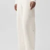 Serenity Wide Leg Sweatpant - Ivory