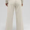 Serenity Wide Leg Sweatpant - Oatmeal Heather
