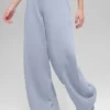 Serenity Wide Leg Sweatpant - Winter Frost
