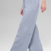 Serenity Wide Leg Sweatpant - Winter Frost