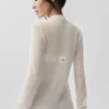 Sheer Cashmere Long Cardigan - Ivory